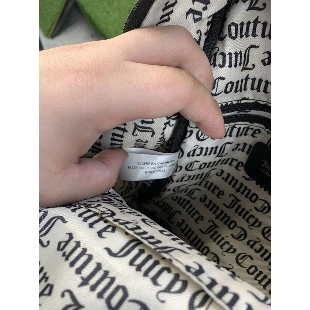 Juicy Couture Bag Valentine Gothic Status Backpack CottageCore Grunge Punk